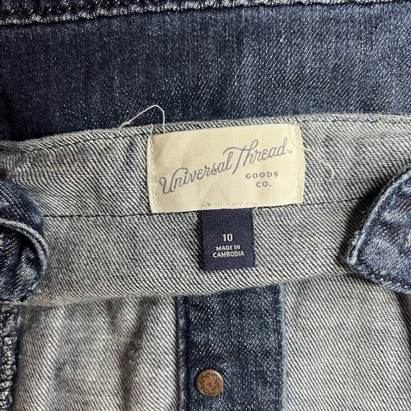 Universal Thread Dark Blue Midi Dress - Picture 8 of 8